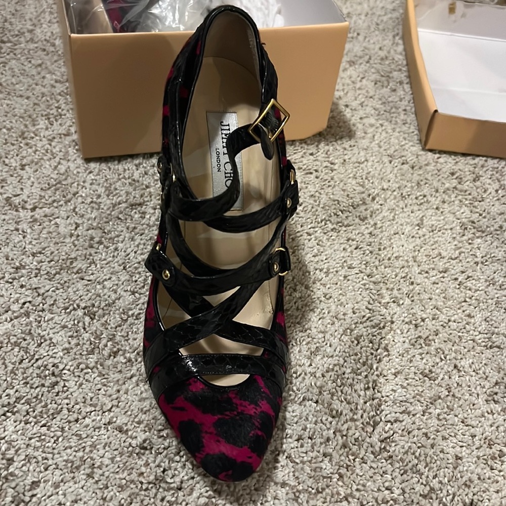 Jimmy Choo sandals. 38 1/2